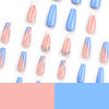 12 Sizes-24 Pcs Press On Nails JP2926
