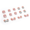 12 Sizes-24 Pcs Press On Nails R590
