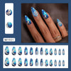 12 Sizes-24 Pcs Press On Nails W1931
