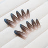 12 Sizes-24 Pcs Press On Nails W1604