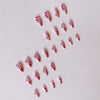 12 Sizes-24 Pcs Press On Nails S534