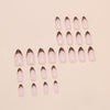 12 Sizes-24 Pcs Press On Nails W1757