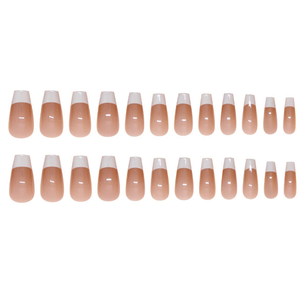 12 Sizes-24 Pcs Press On Nails W1628