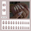12 Sizes-24 Pcs Press On Nails W1300