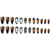 12 Sizes-24 Pcs Press On Nails Y134
