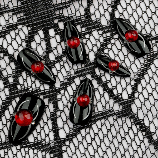 12 Sizes-24 Pcs Press On Nails JP3419