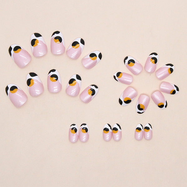 12 Sizes-24 Pcs Press On Nails W967