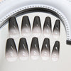 12 Sizes-24 Pcs Press On Nails R906