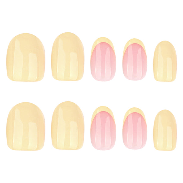 12 Sizes-24 Pcs Press On Nails JP4376