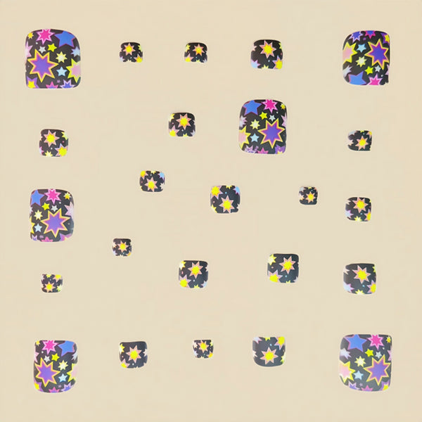 12 Sizes-24 Pcs Press On Nails Y606