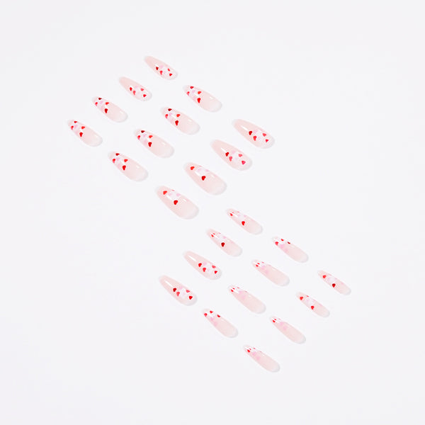 12 Sizes-24 Pcs Press On Nails JP 1432
