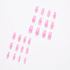 12 Sizes-24 Pcs Press On Nails JP1343