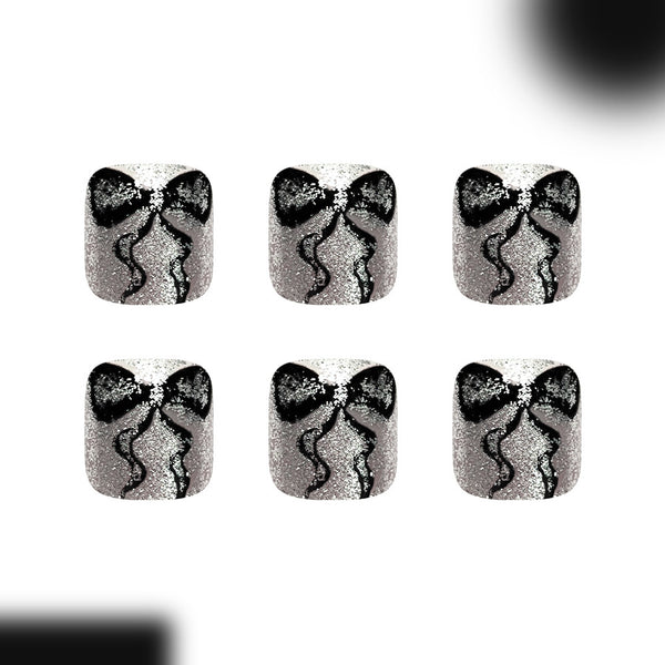 12 Sizes-24 Pcs Press On Nails C1931