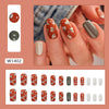 12 Sizes-24 Pcs Press On Nails W1402