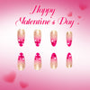 12 Sizes-24 Pcs Press On Nails C1485