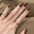 12 Sizes-24 Pcs Press On Nails CF058