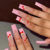12 Sizes-24 Pcs Press On Nails JP1606