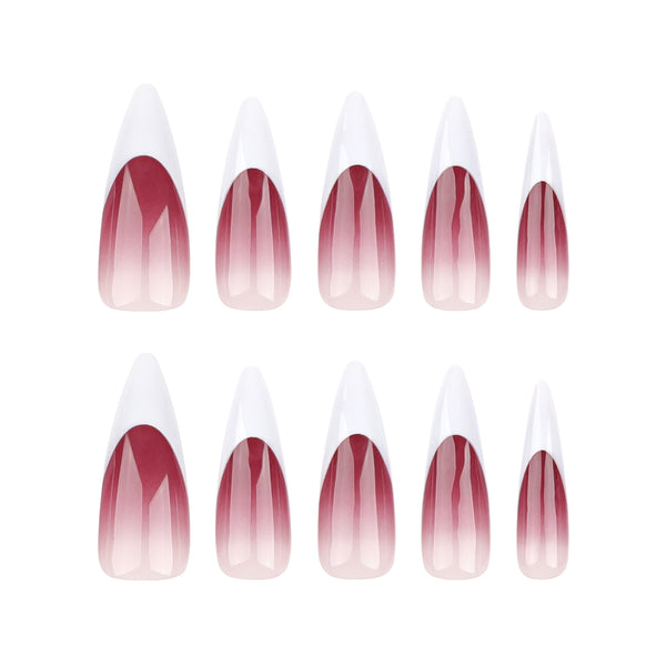 12 Sizes-24 Pcs Press On Nails JP3420