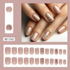12 Sizes-24 Pcs Press On Nails W1760