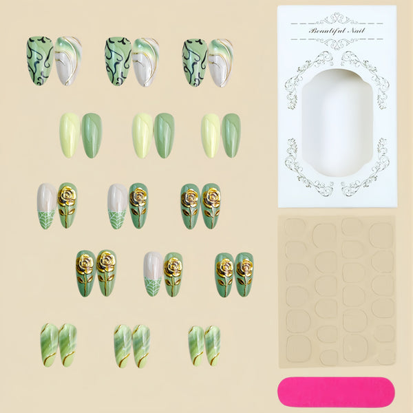 15 Sizes-30 Pcs Press On Nails y2036-30