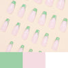 12 Sizes-24 Pcs Press On Nails JP1578