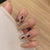 12 Sizes-24 Pcs Press On Nails JP1003