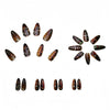 12 Sizes-24 Pcs Press On Nails Y232