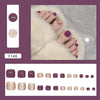 12 Sizes-24 Pcs Press On Nails F146