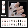 12 Sizes-24 Pcs Press On Nails Z468