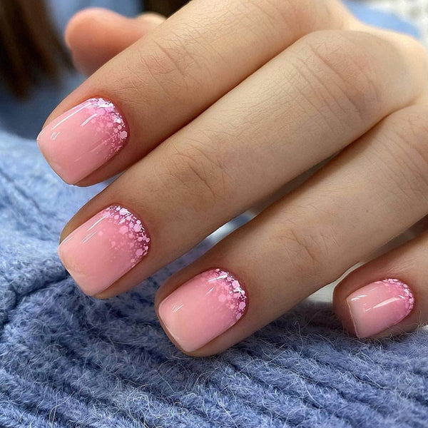 12 Sizes-24 Pcs Press On Nails W1086