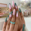 12 Sizes-24 Pcs Press On Nails Z701
