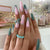 12 Sizes-24 Pcs Press On Nails Z701