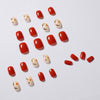 12 Sizes-24 Pcs Press On Nails JP968
