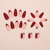 12 Sizes-24 Pcs Press On Nails W1871