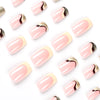 12 Sizes-24 Pcs Press On Nails JP2215