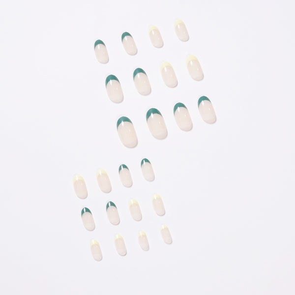 12 Sizes-24 Pcs Press On Nails JP1346