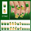 12 Sizes-24 Pcs Press On Nails C1562