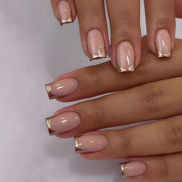 12 Sizes-24 Pcs Press On Nails Y110