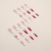 12 Sizes-24 Pcs Press On Nails W394