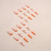 12 Sizes-24 Pcs Press On Nails W1181