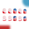12 Sizes-24 Pcs Press On Nails C860