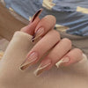 12 Sizes-24 Pcs Press On Nails R613