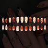 12 Sizes-24 Pcs Press On Nails C1348