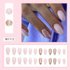 12 Sizes-24 Pcs Press On Nails W1112