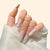 12 Sizes-24 Pcs Press On Nails JP1038