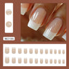 12 Sizes-24 Pcs Press On Nails W2186