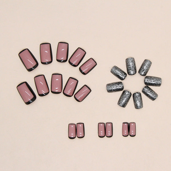 12 Sizes-24 Pcs Press On Nails W794