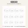 12 Sizes-24 Pcs Press On Nails W1214