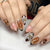 12 Sizes-24 Pcs Press On Nails Z1086