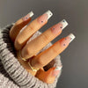 12 Sizes-24 Pcs Press On Nails JP1559